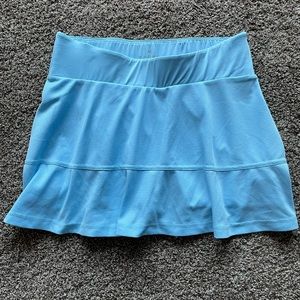 Women’s Baby Blue Golf Skort